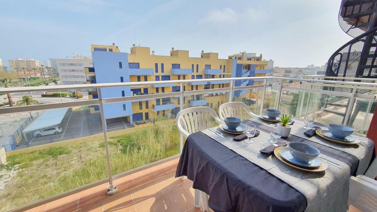 Апартаменты Bell Mar - Playa De Bellreguart Бельрегуарт Экстерьер фото